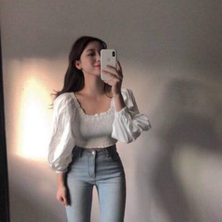 ÁO CROPTOP TRỄ VAI ( HÀNG QUẢNG CHÂU ULZZANG)