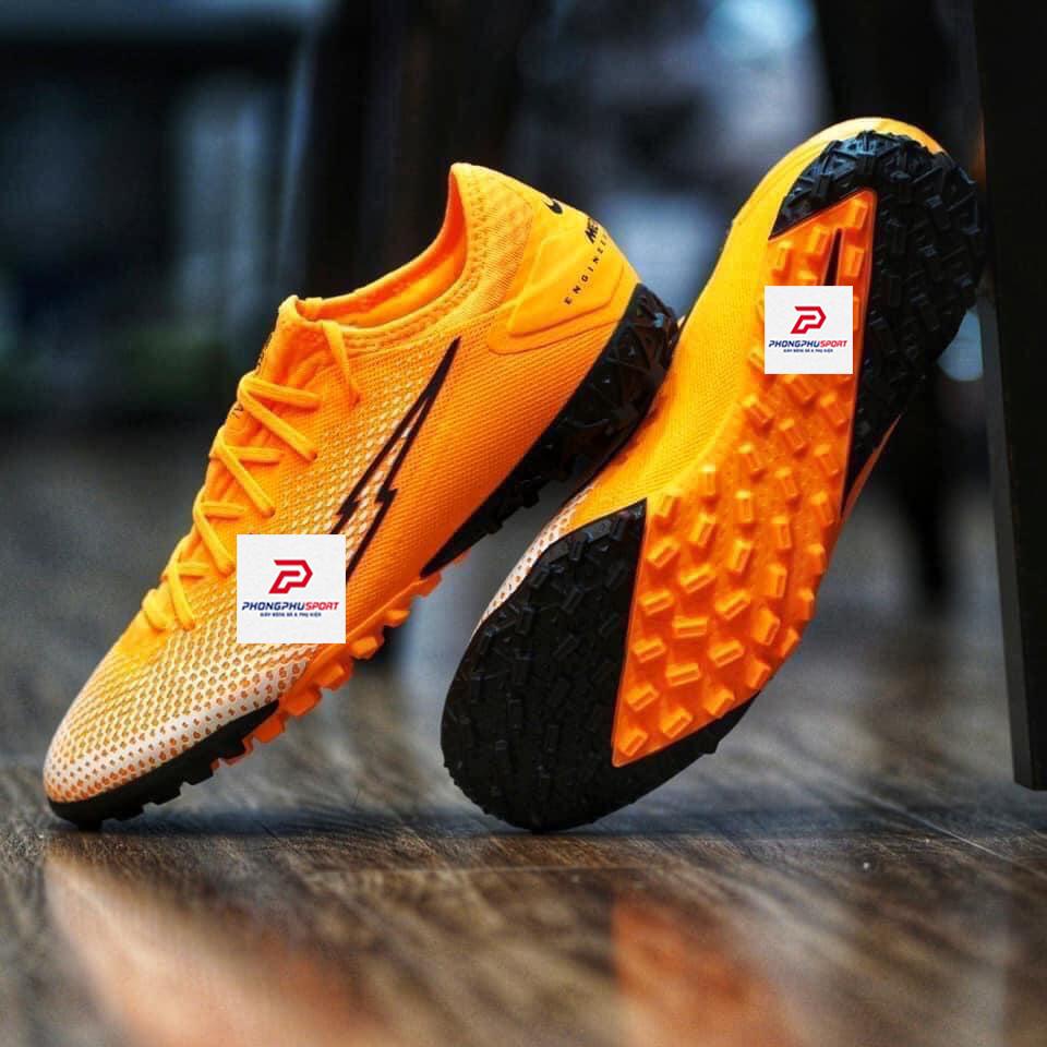 Giày Đá Bóng Sân Cỏ Nhân Tạo Mercurial Vapor 13 Vàng Pro TF, Giày Đá Banh Nam