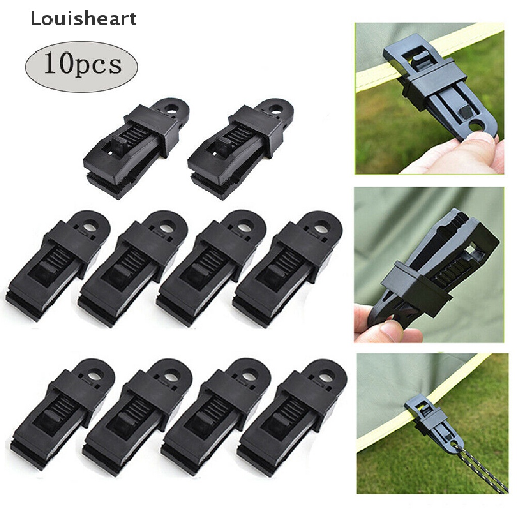 Set 10 Kẹp Dây Lều Trại Tiện Lợi