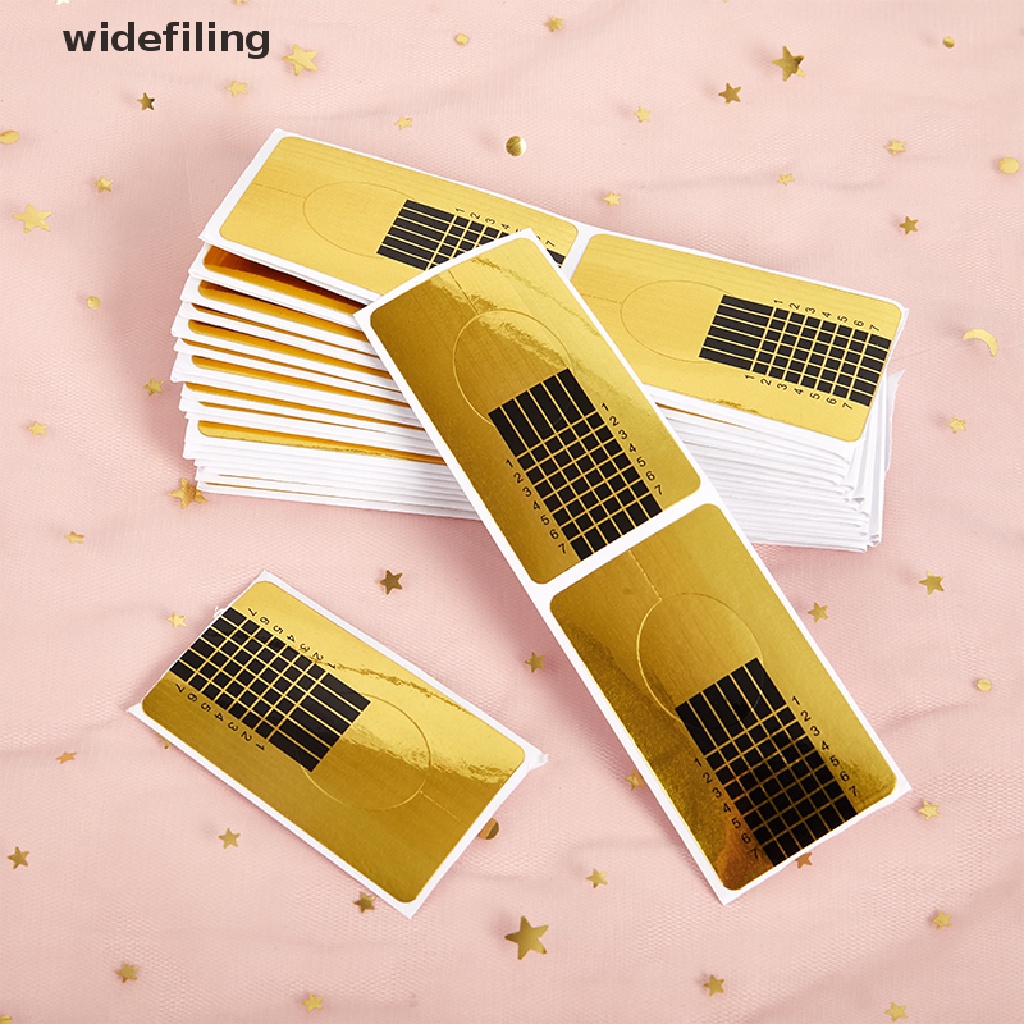 Set 100 miếng dán hỗ trợ nối dài móng tay tiện dụng<br>