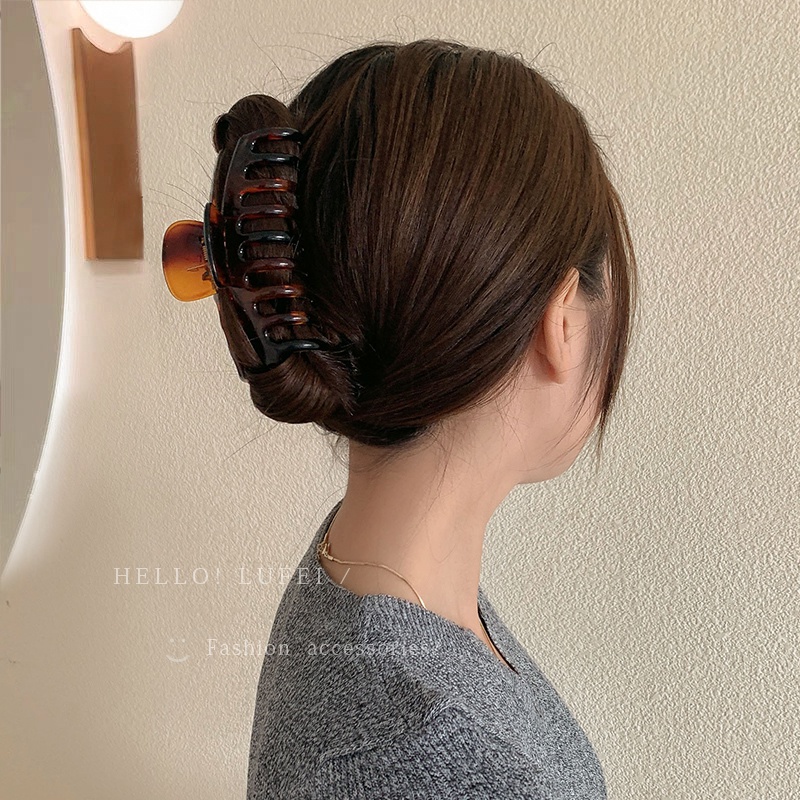 Kẹp tóc càng cua cỡ lớn kiểu cổ điển dễ thương