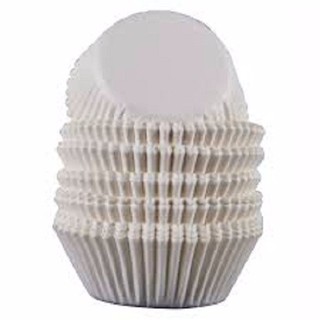 500 GIẤY LÓT BÁNH 15 cm MUFFIN, CUPCAKE GIẤY MÀU TRẮNG SỐ 15 - 500 CÁI