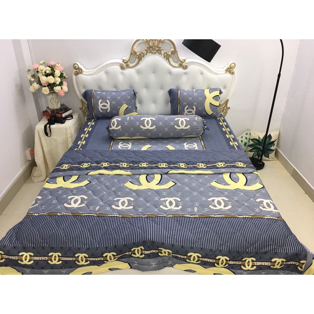 Bộ Drap kèm mền Thun Hàn Quốc ( 5 món } đủ size/ hoặc mền lẻ.