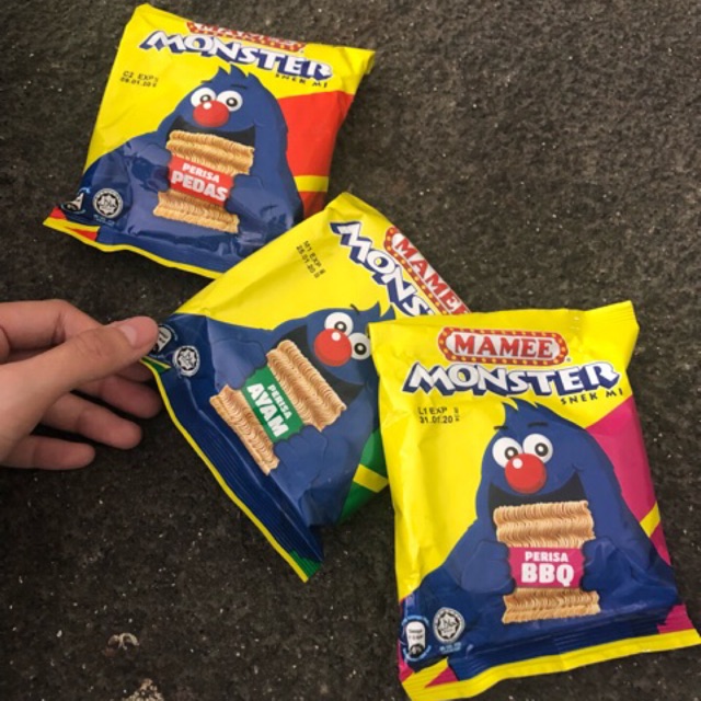 Snack mì gói Mamee monters🇲🇾