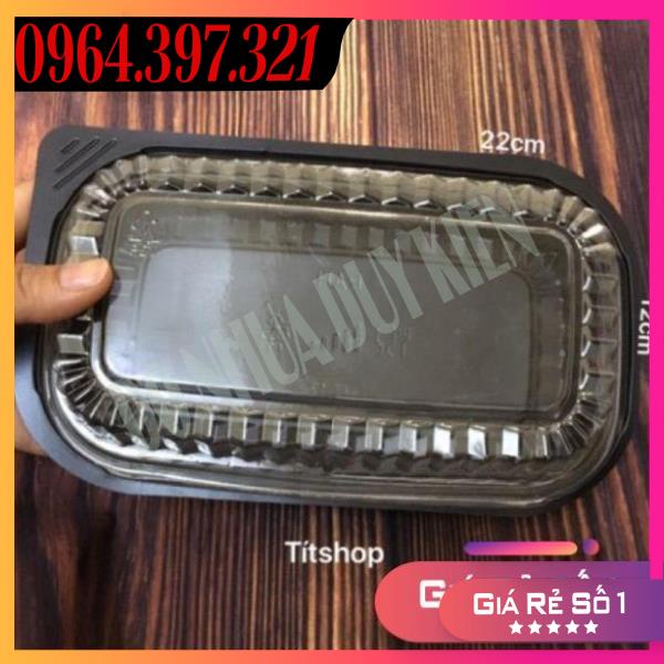 Sỉ 10 hộp nhựa đế đen HT15/ HT17/HT203/HT 205