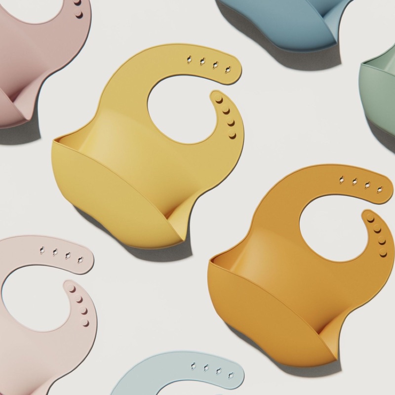 Yếm silicon cho bé ăn dặm