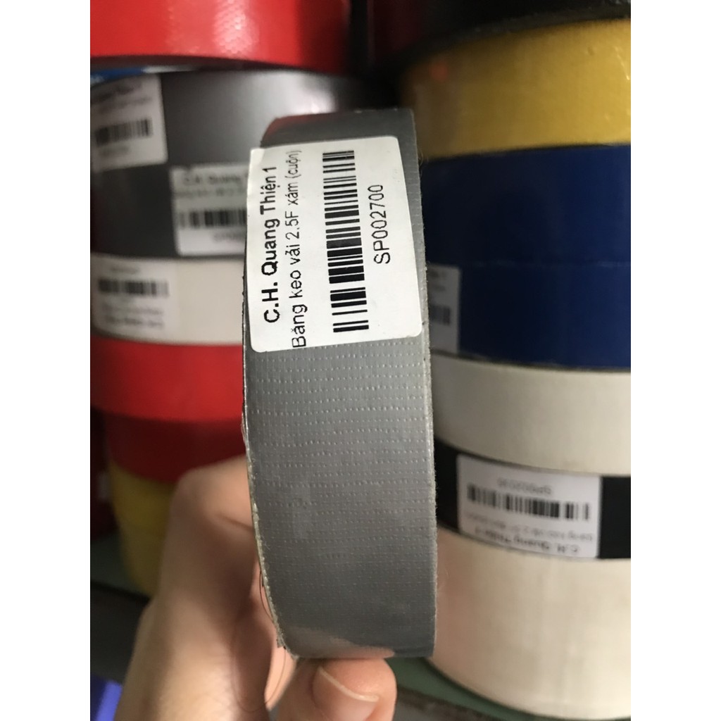 Băng keo vải bản 2,5F )