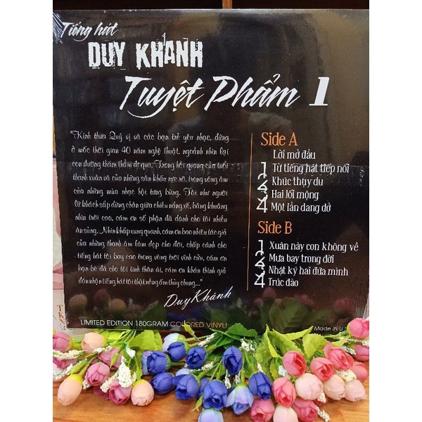 Đĩa than Duy Khánh Tuyệt Phẩm 1