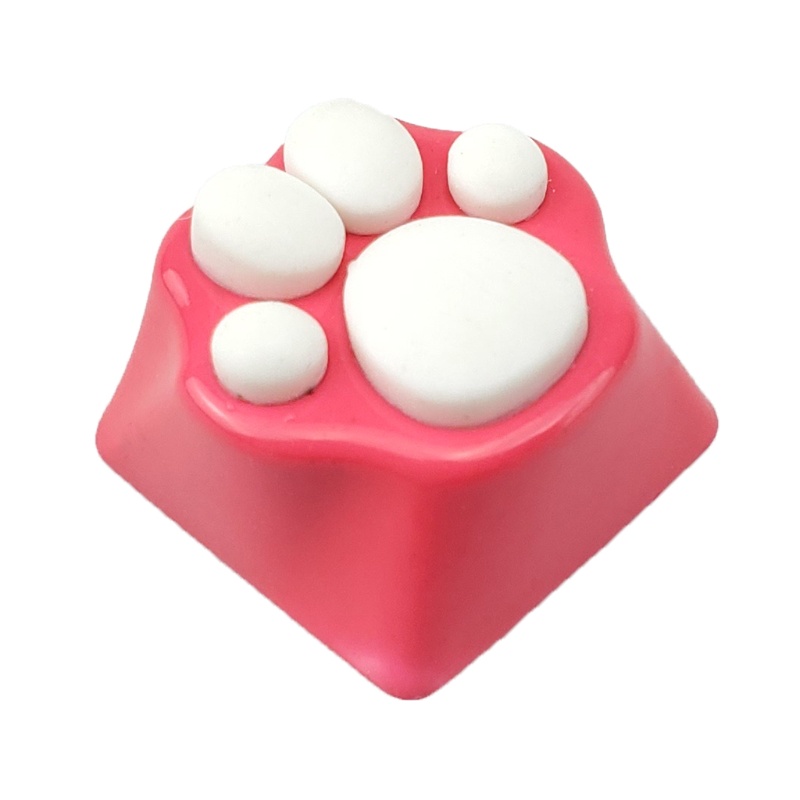 Nút Bàn Phím Bằng Silica Hình Chân Mèo Hoạt Hình Thay Thế Cho Cherry MX Switches Kitty
