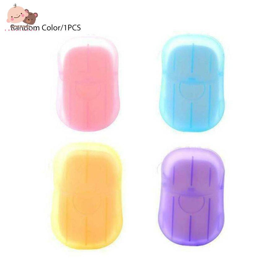 Xà phòng giấy mini dùng một lần nhỏ gọn tiện lợi khi du lịch