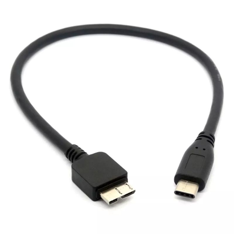 Cáp USB C Sang Micro Type B Cho WD My PassPort Đĩa Cứng Sạc Dữ Liệu Nam
