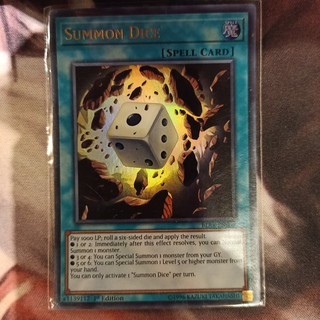 [YGOVKIDS] Bài Yu-Gi-Oh! Summon Dice - BLRR-EN002 - Ultra Rare
