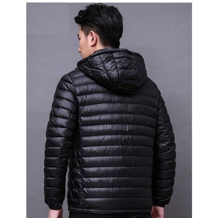 Áo Khoác Phao Nam Bigsize ,Mũ Rời  TNF thời trang cao cấp-siêu nhẹ, siêu ấm, cản nước tốt