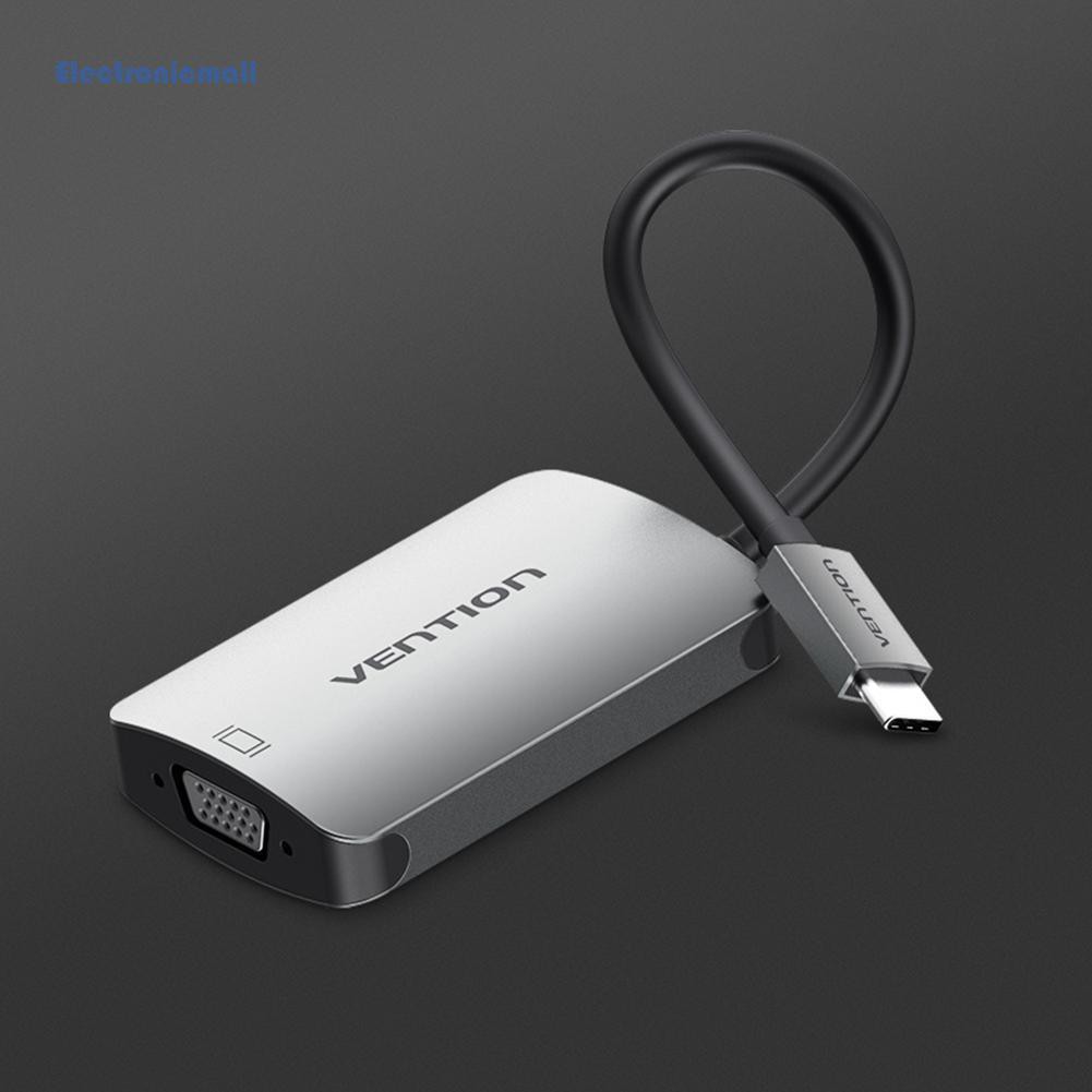 VENTION Cáp Chuyển Đổi Usb-C Hub Type-C Sang Hdmi2.0 Vga Pd Type-C Cho Macbook Chromebook