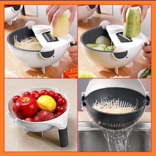 Bộ rổ bào rau củ đa năng 9in1( bán giá sỉ)