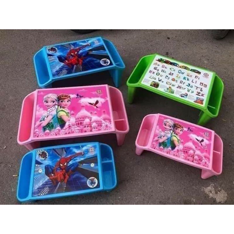 🌹Bàn học nhựa đa năng,bàn học cho bé có khay đựng sách bút.