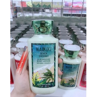 Sữa dưỡng thể bath & body works waikiki beach coconut 236ml