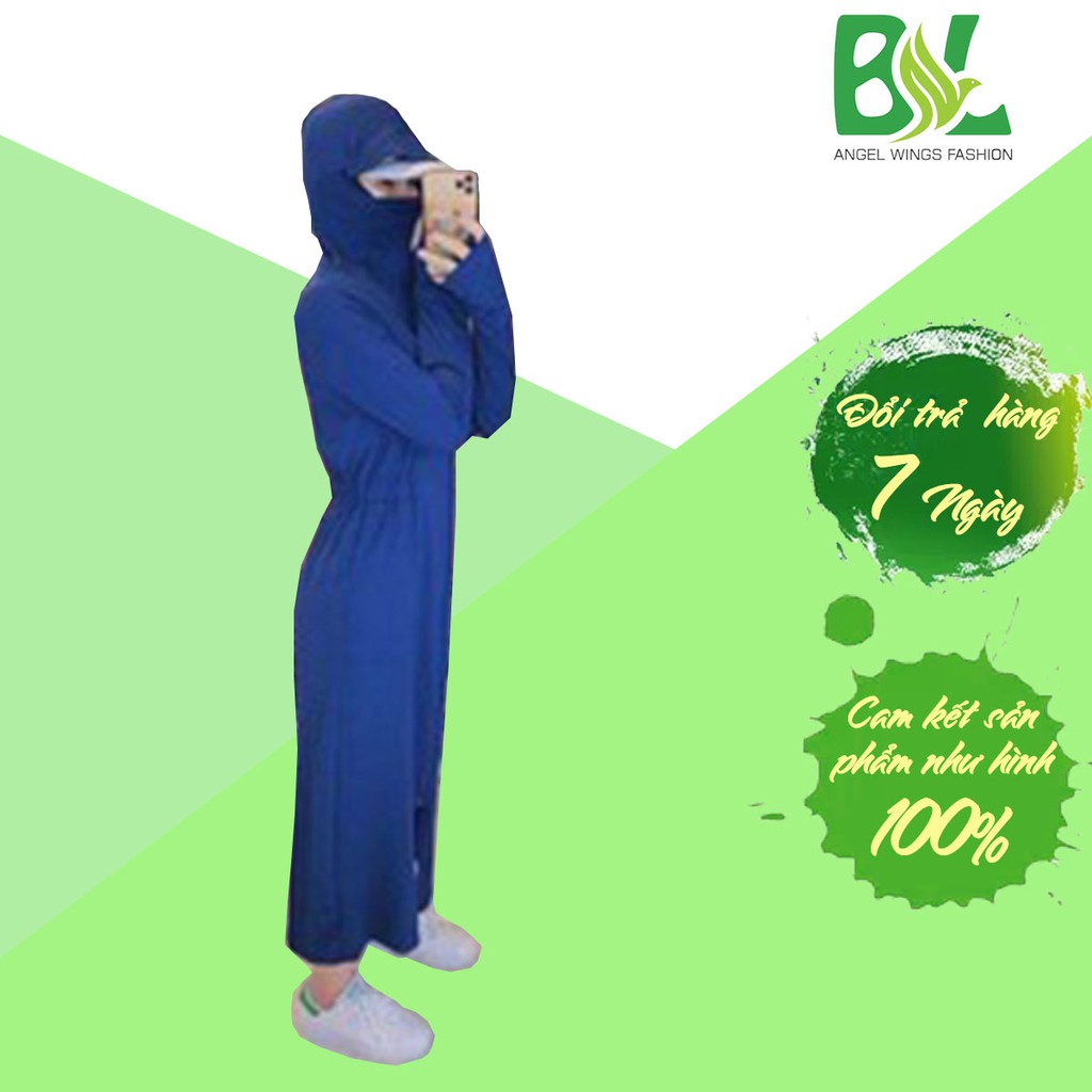 Áo chống nắng thông hơi dáng dài thoáng mát