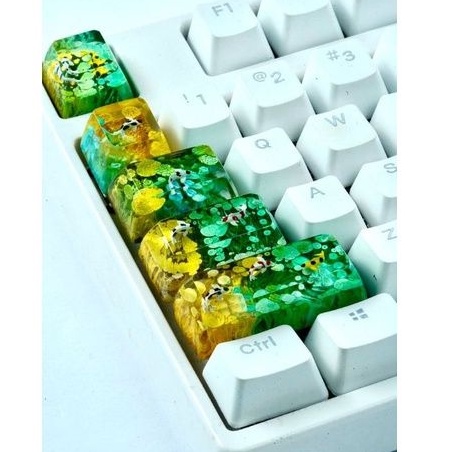 Khuôn keycap OEM - dày đẹp - dùng trong sáng tạo nghệ thuật Resin HanaYuki's Handmade]