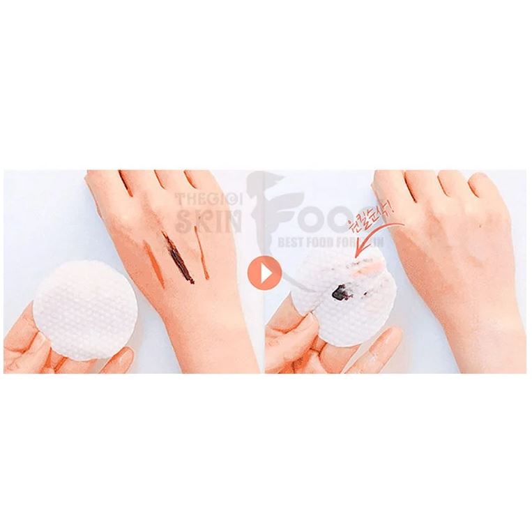 [Hộp 5 Gói x 2 Miếng] Bông Tẩy Trang Dịu Nhẹ, Làm Sạch Sâu Hatherine Sunset Onekill Remover Pad