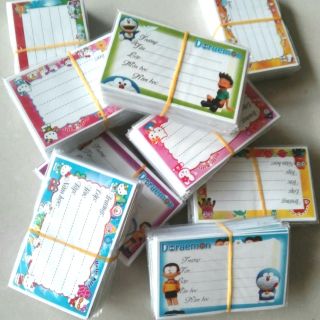 Nhãn vở có sẵn keo dán (50 cái/set)
