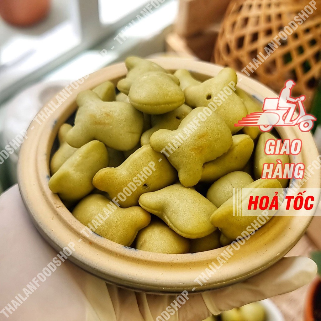 Bánh Gấu Chùm Ngây Hiệu Moringa Lon 300gr