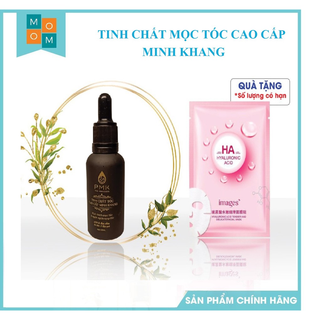 Tinh chất phục hồi tóc hư tổn, khích thích mọc tóc, hết rụng tóc, hết nấm ngứa, sạch gàu Minh Khang [Hàng chính hãng]