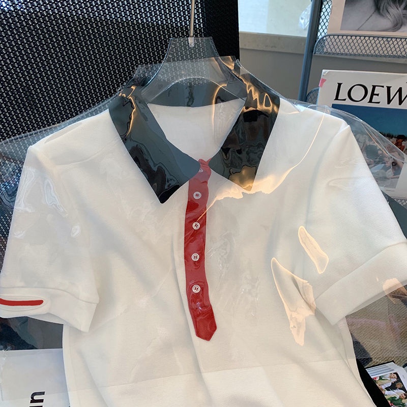 Áo polo Ngắn Tay Thời Trang Năng Động Cho Nữ