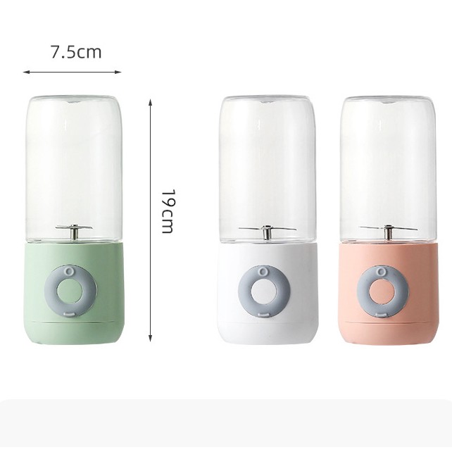 Máy Xay Sinh Tố  Hoa Quả Cầm Tay Mini Đa Năng Sạc Tích Điện 1300mAh 6 Lưỡi Xay cao cấp Bảo Hành 12 Tháng