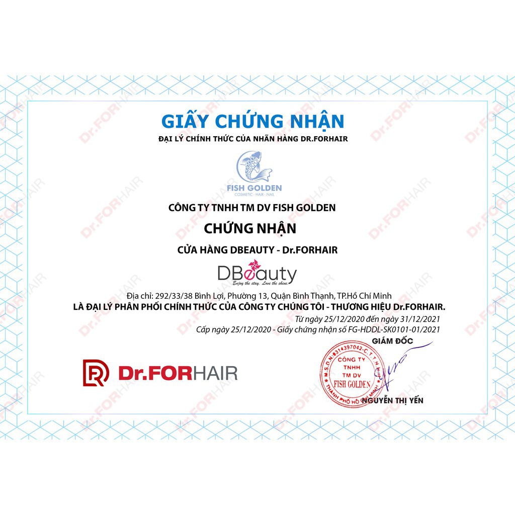 Tẩy Tế Bào Chết Da Đầu Dr.FORHAIR Sạch Gàu Tận Gốc Dr For Hair Sea Salt Scaler 12g