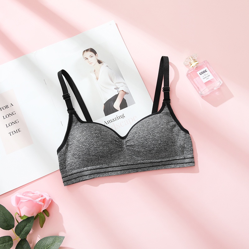 Áo Bralette không gọng đệm mỏng NuciFera chất cotton mát phom ôm ngực đep AL28