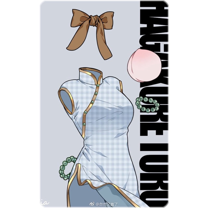 Ảnh card bo góc in hình BOKU NO HERO ACADEMIA ver ĐÀO PEACH - Học Viện Anh Hùng thẻ bo viền 5*8cm