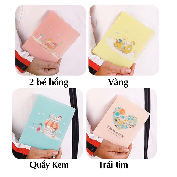 IN ẢNH KÈM AlBUM 52 ảnh in ép platis 9x13cm, 10x15cm ,13x18cm cán lụa