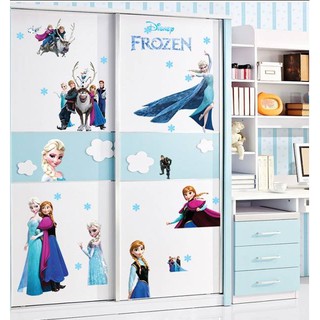 Decal dán tường Công chúa băng gía Elsa
