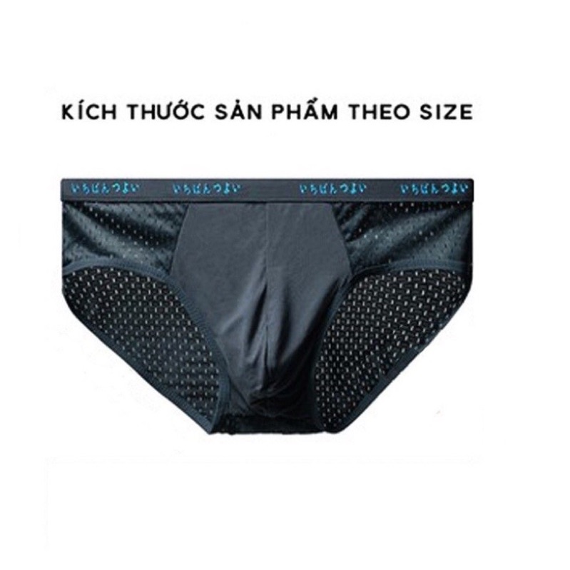 Hộp 5 Quần Lót Nam Tam Giác Thông Hơi