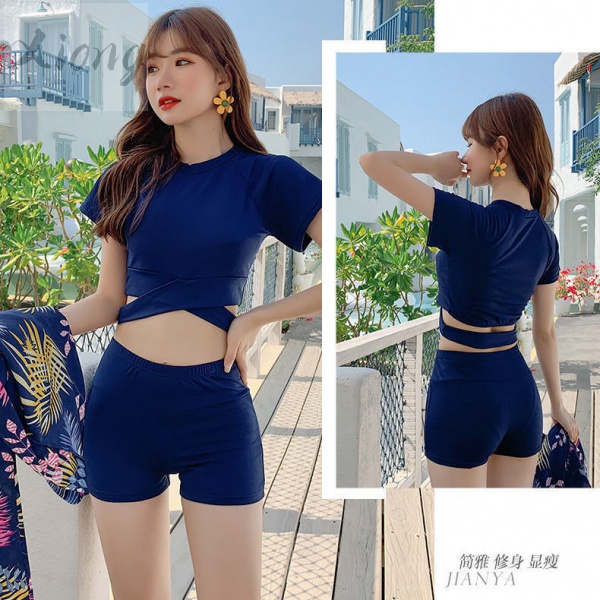 Bộ Đồ Bơi Hai Mảnh Kèm Áo Khoác Ngoài Quyến Rũ Cho Nữ | BigBuy360 - bigbuy360.vn