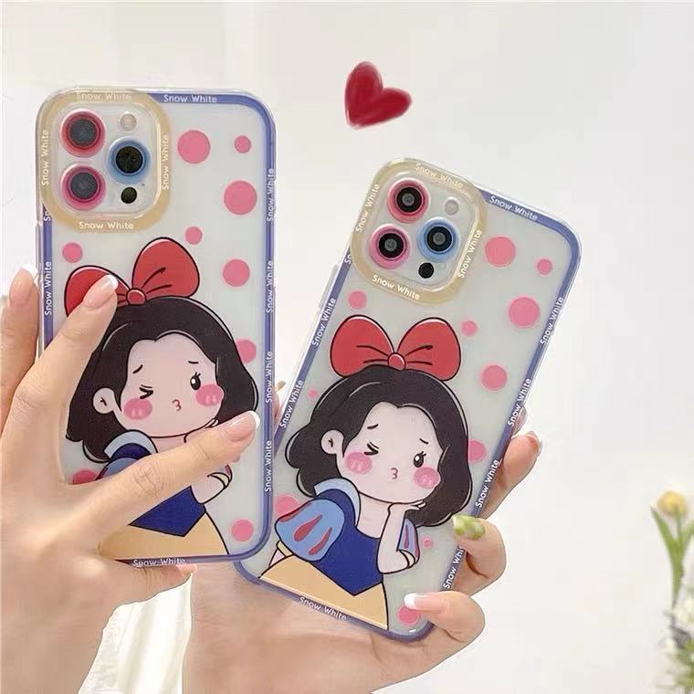 Ốp Điện Thoại Hình Công Chúa Hoạt Hình Cho IPhone 13 11 12 Pro Max Xs Max XR 6 6s 7 8 Plus