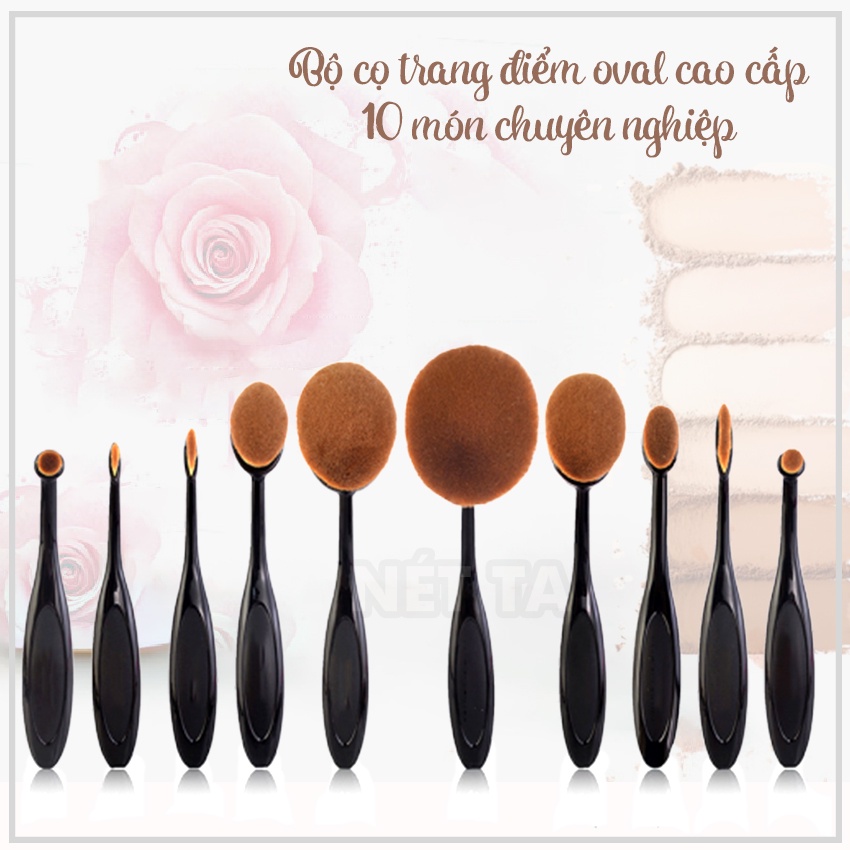 Bộ cọ trang điểm cán gỗ vân tự nhiên 14 món Belle Maker Star-to-Finish cao cấp cho mọi yêu cầu makeup chuyên nghiệp