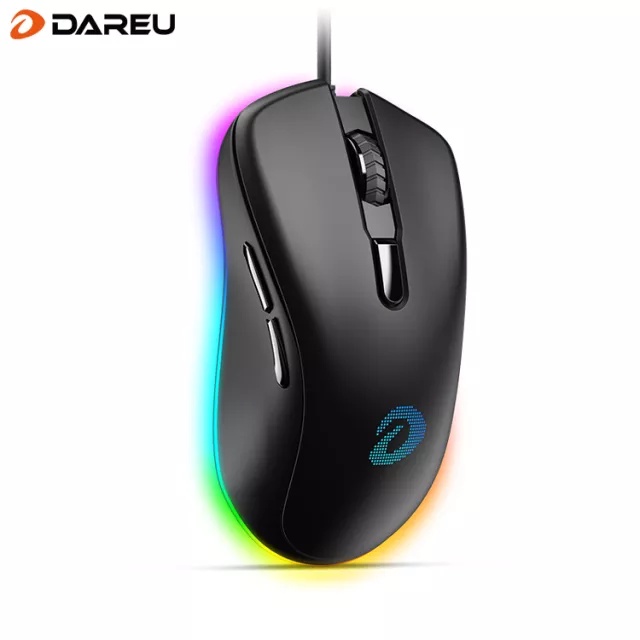 Chuột gaming DAREU EM908 siêu nhạy 6000DPI, sensor BRAVO, led RGB nháy nhiều màu, BH 1 ĐỔI 1