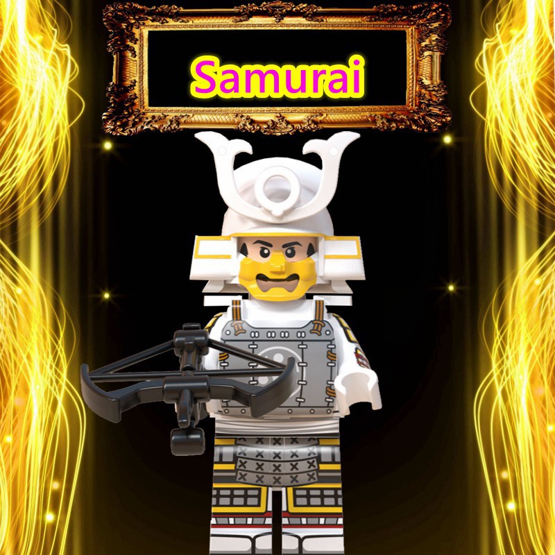 Đồ Chơi Lắp Ráp Mô Hình Samurai Dùng Làm Quà Tặng Sinh Nhật Cho Bé