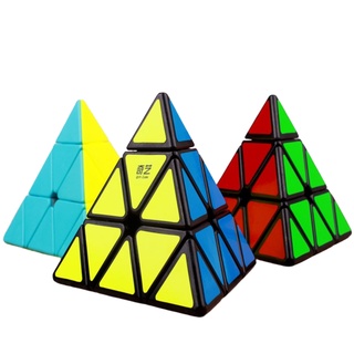 Rubik Kim Tự Tháp Pyraminx Magnetic, Vuông 3x3,Hộp 2x2