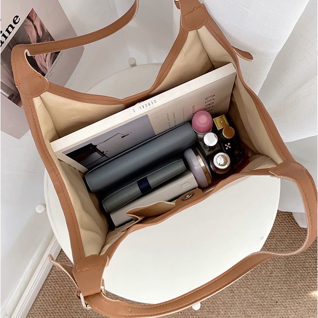 Túi Xách Canvas Cỡ Lớn In Chữ Thời Trang Xu Hướng Mùa Hè Cho Nữ