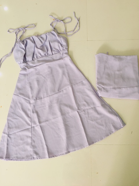 Đầm dây tím hot trend | BigBuy360 - bigbuy360.vn