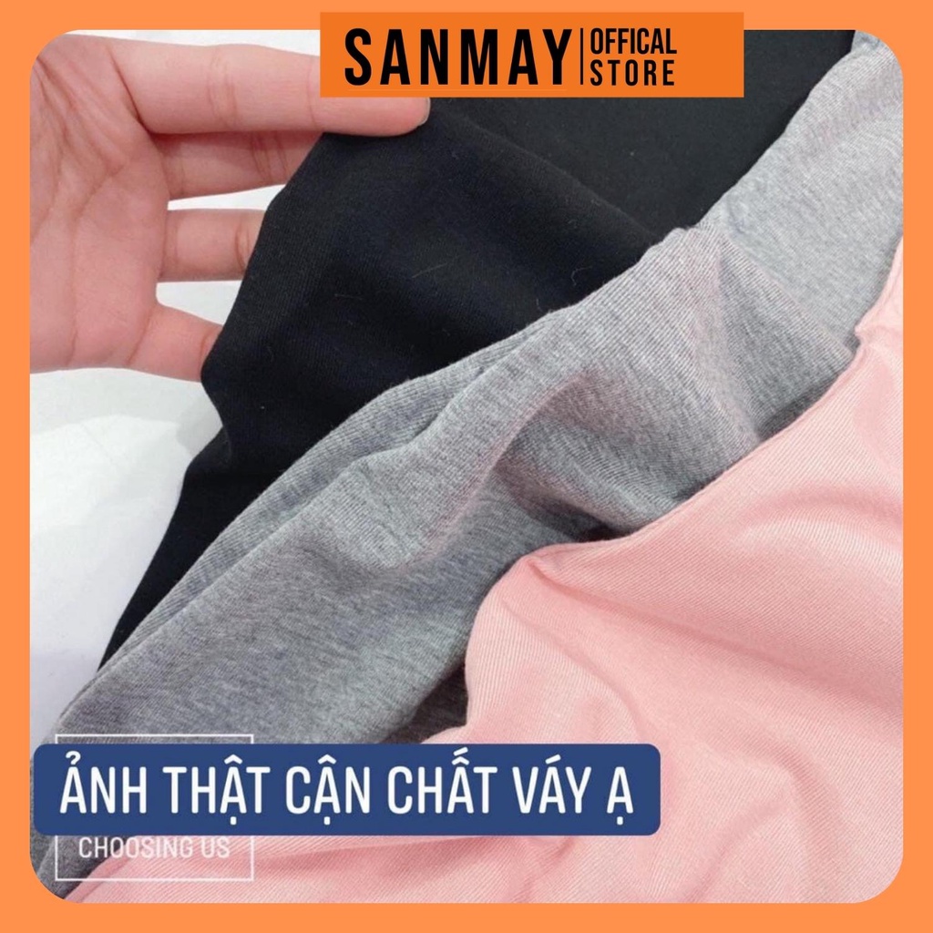 Váy Thun Suông SANJOL Đầm Polo Nữ Ôm Body Vải Cotton Sang Chảnh Hàn Quốc, Đi Chơi Biển Thiết Kế 3 Màu Xám Đen Hồng VD035 | BigBuy360 - bigbuy360.vn