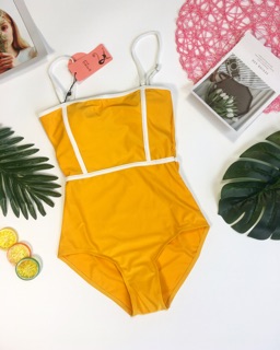 Bikini cho đôi bạn thân vàng đỏ( kèm hình thật)