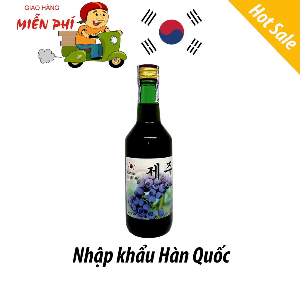 Soju Hàn Quốc Nhập Khẩu Đủ Vị