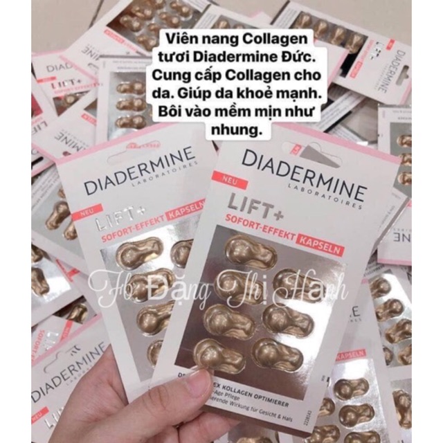 Viên serum duỡngda COLLAGEN DIADERMINE LIFT +