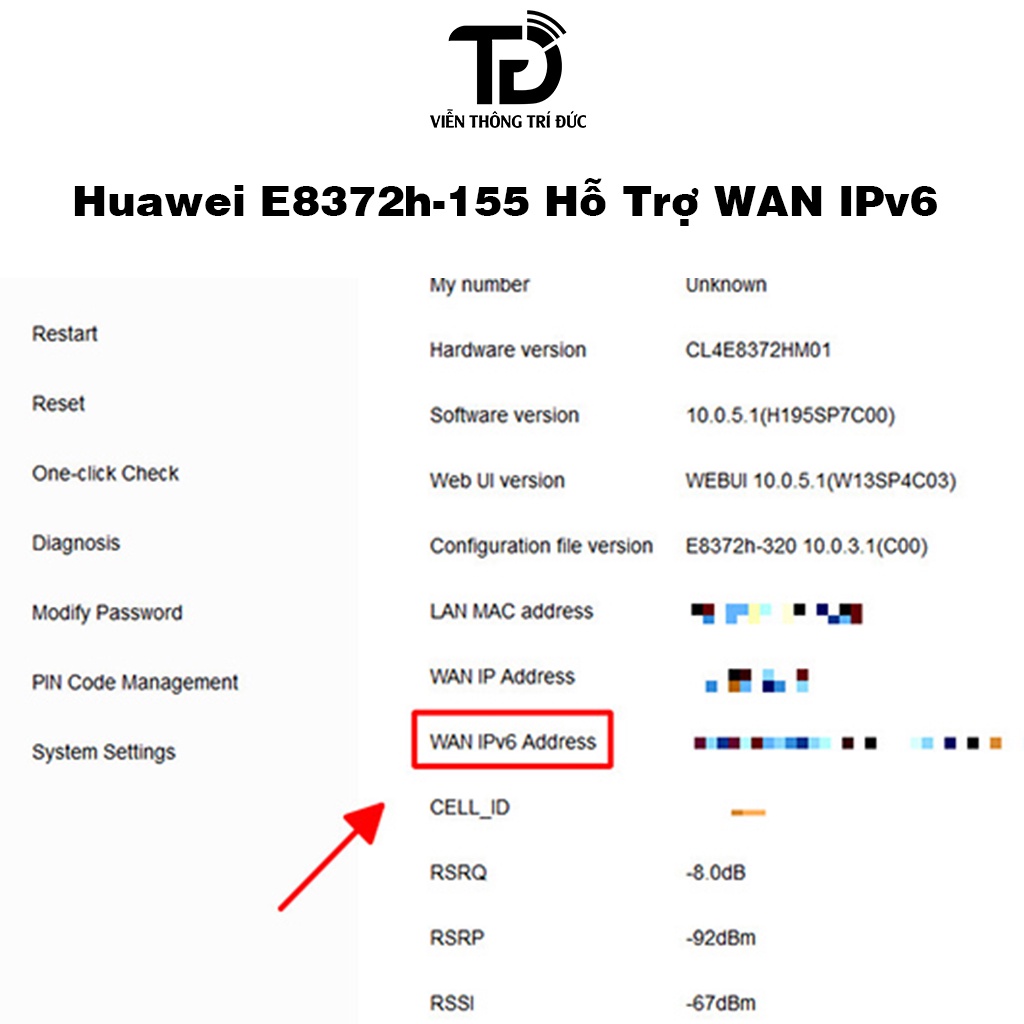 USB Phát Wifi 3G/4G Huawei E8372h-155 Đa Mạng, Tốc độ 150Mbps, Hỗ trợ kết nối 16 User, Thiết bị phát wifi chuẩn 4G LTE