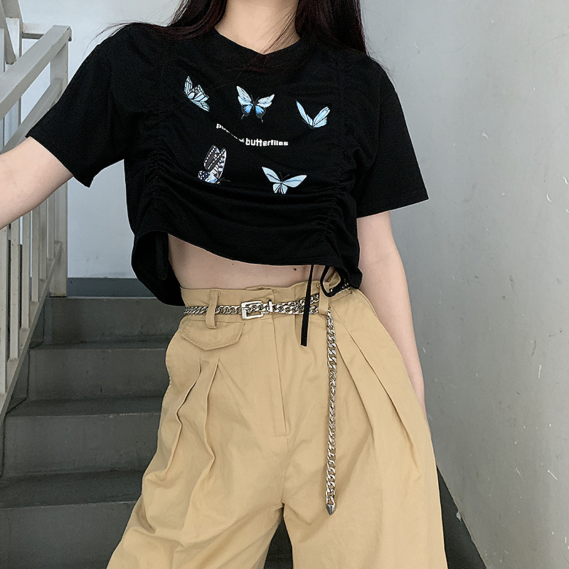 Thắt Lưng Phối Dây Xích Phong Cách Hip Hop Cá Tính