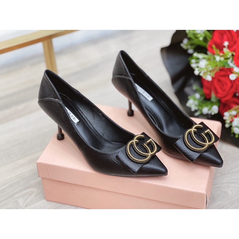 Giày cao gót CG gót nhọn fullbox hàng quảng châu cao cấp